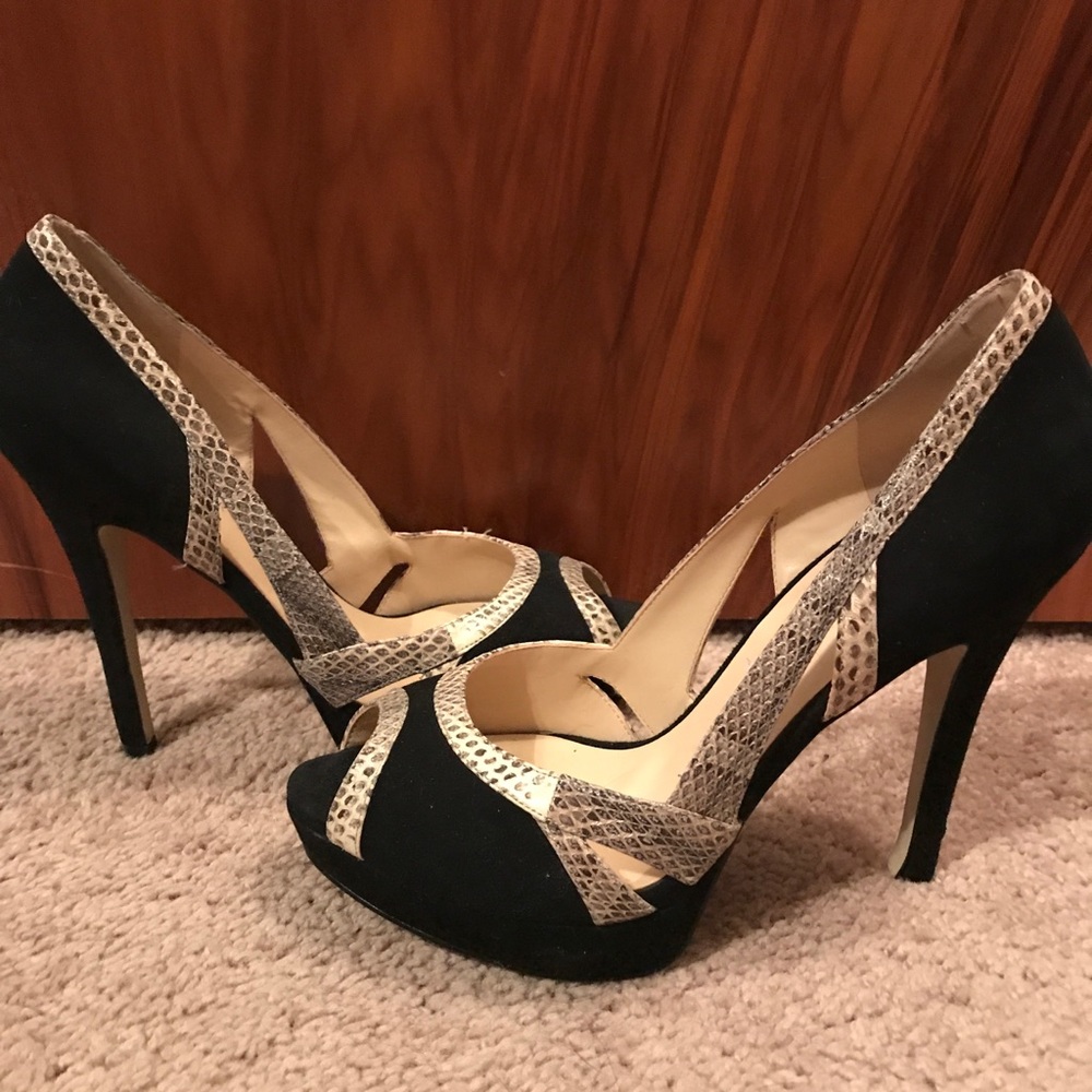 Black heels